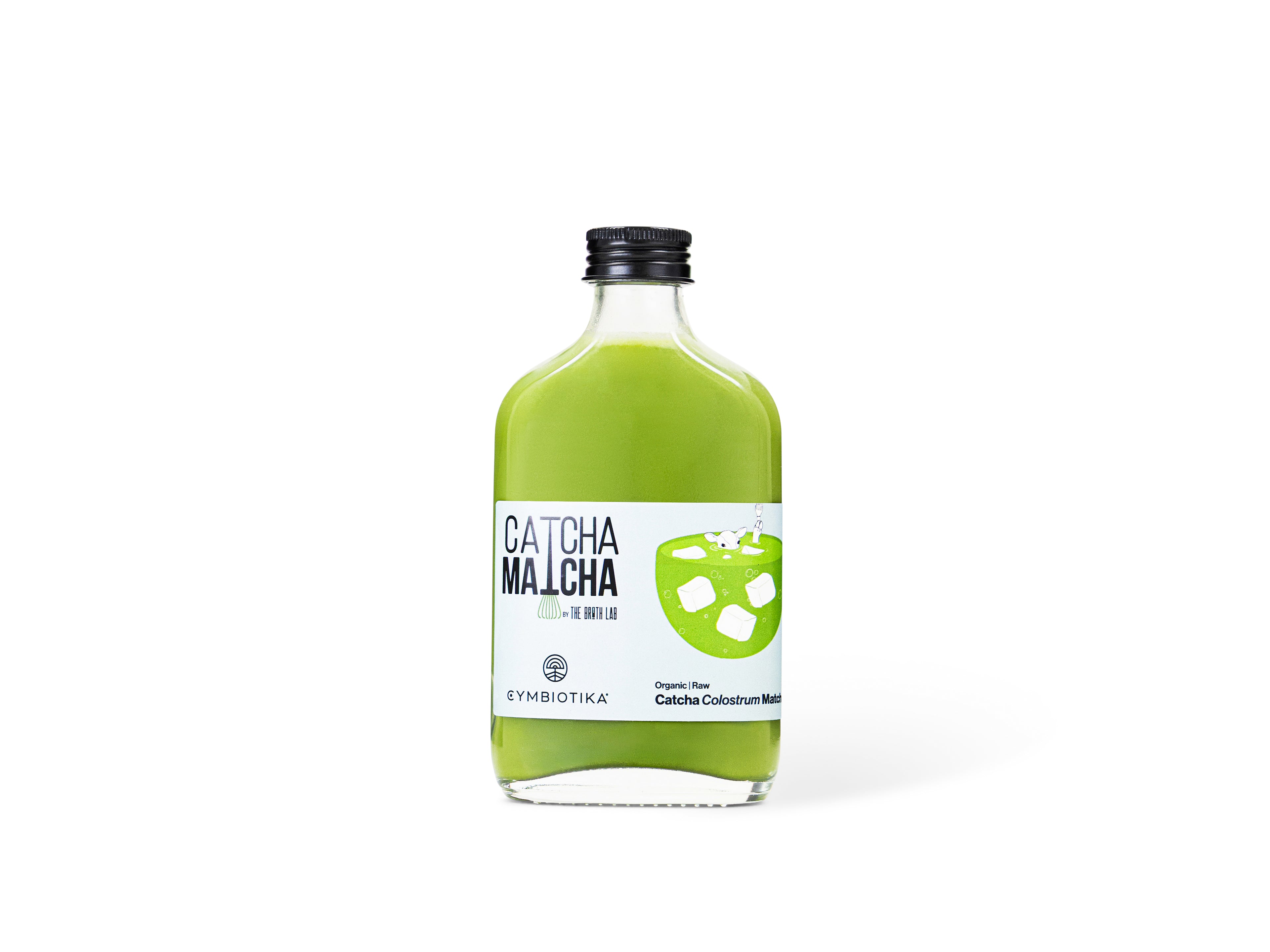 Organic Catcha Matcha x Cymbiotika Colostrum Latte
