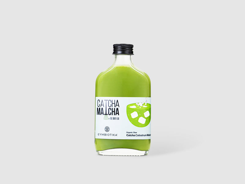 Organic Catcha Matcha x Cymbiotika Colostrum Latte