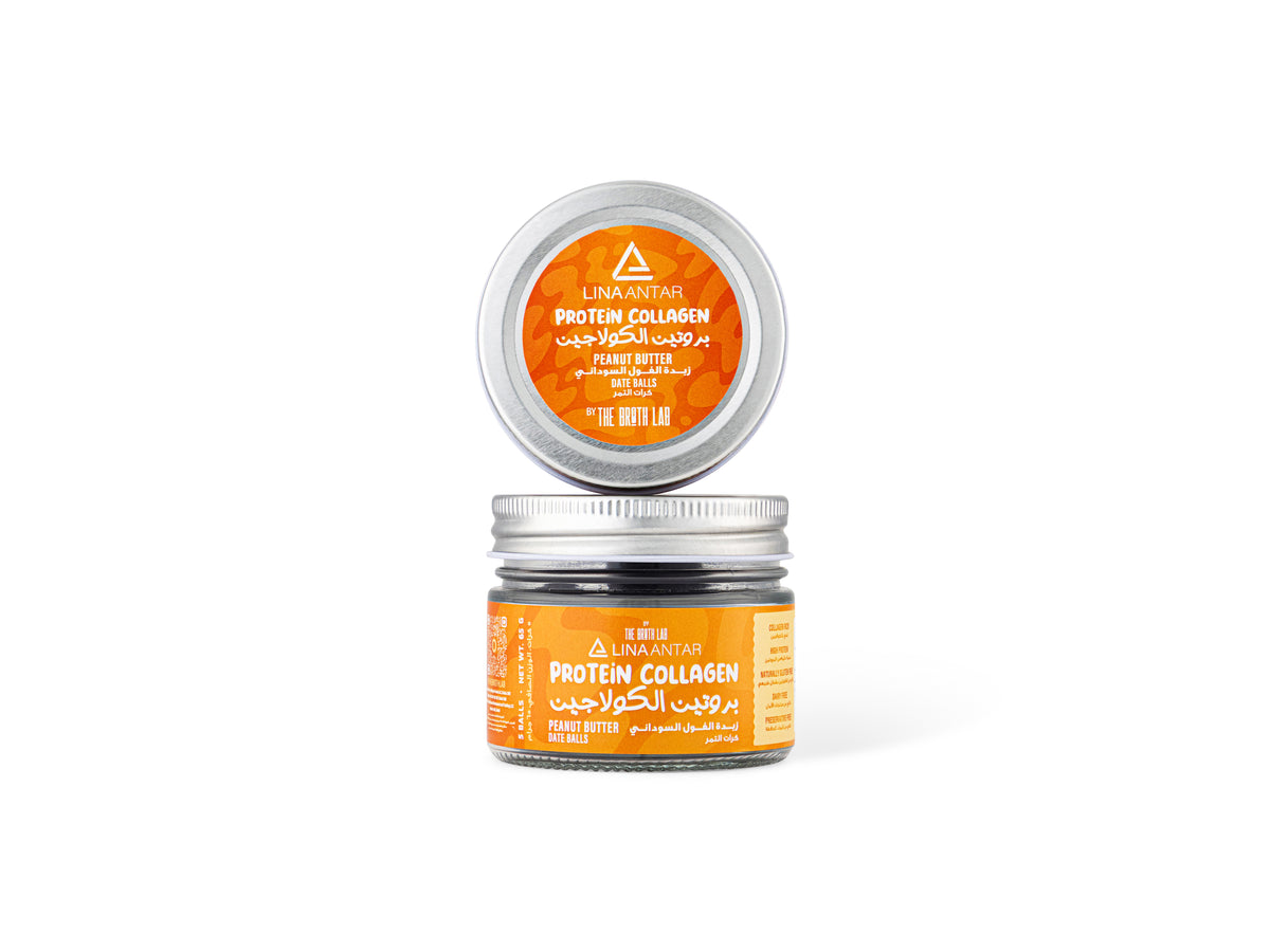 Organic Protein Collagen Peanut Butter Balls