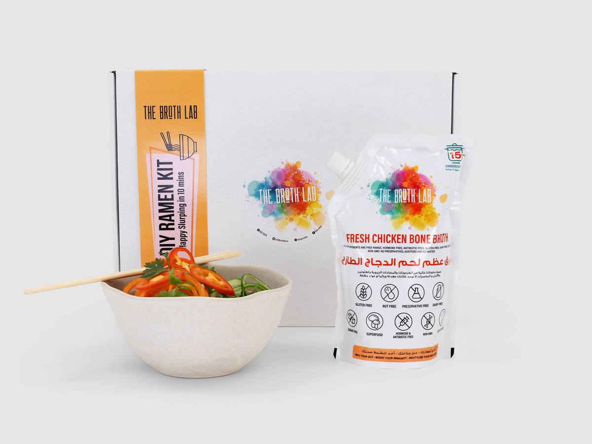 DIY Ramen Noodles Kit with Bone Broth Base - Restaurant Quality | The ...