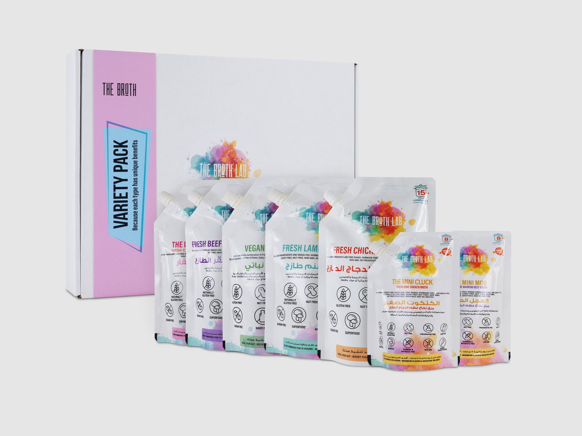 THE VARIETY PACK ( One of each Types)